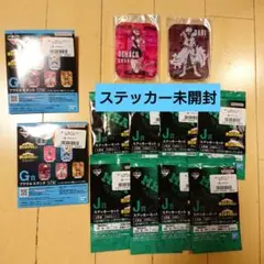一番くじ ヒロアカ G賞アクスタ 2種 J賞 ステッカーセット 8点未開封
