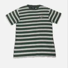 Polo Sport Ralph Lauren 緑白　ボーダー　 Tシャツ　刺繍
