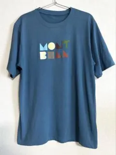 mont-bell モンベル ロゴTシャツ 速乾 サラサラ素材 L