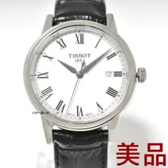ティソ TISSOT 腕時計 メンズ クオーツ 革レザーベルト 中古品 美品