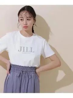 JILL by JILL STUART tシャツ オーガニック刺繍ロゴＴシャツ