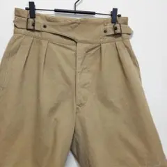 フランス製 M52 コットンツイル グルカショーツ 40 グルカパンツ メンズ