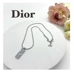 【人気】Dior クリスチャン ディオール トロッター ネックレス ブルー