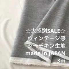 B2L/5763-01◆3m 感謝祭/綿系ヴィンテージ感シーチング生地/アパレル