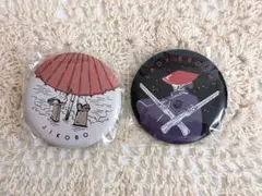 もののけ姫　ジブリ　JIKOBO & LADY EBOUSH ピンバッジセット