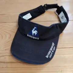 le coq sportif ネイビー サンバイザー