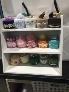 ぺットボトルキャップミニチュアケーキセット