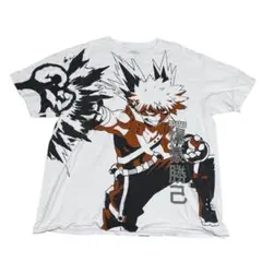 海外古着 MY HERO ACADEMIA ヒロアカ Tシャツ XL 爆豪勝巳