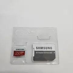 Samsung 256GB EVO Plus microSDカード