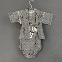 日本製 ミッキーマウス 刺繍 甚平 70cm-80cm