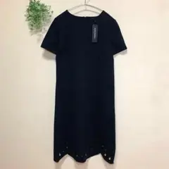 ✨新品✨バナナパブリック　ワンピース　黒　おしゃれデザイン　定価11000円