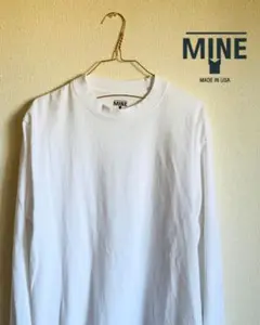 【新品未使用】MINE/マイン ロングスリーブティ サイズ1 WHITE