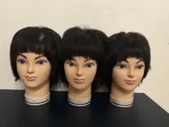 ウィッグ 3つセット 中古 カットウィッグ 美容師 理容師