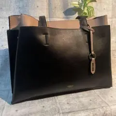 LOWELL レザーハンドバッグ