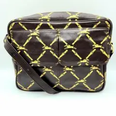 【ヴィンデージ】LONGCHAMP ショルダーバッグ ブラウン