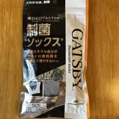 GATSBY　ギャツビー　制菌ソックス　25〜28cm