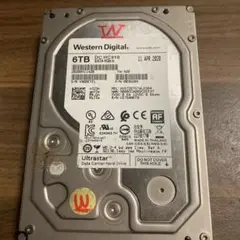 WD Blue 6TB ☆合計起動時間約20000時間