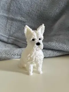 テリア犬　シンプルオブジェ