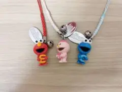 セサミストリート　キーホルダー　ストラップ　チャーム　USJ