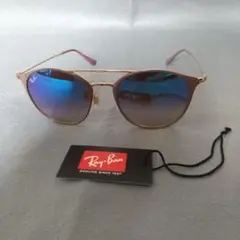 Ray-Ban レイバン RB3546 ピンクメタル/ブルーメタリックレンズ