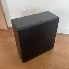 TUBELOR kitchen flap ゴミ箱 フタ付き ブラック 8.5L