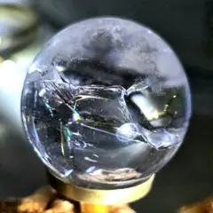 クリスタル水晶　虹入