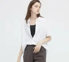 UNIQLO レーヨンブラウス　Lサイズ