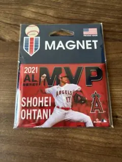 【MLB正規品】新品★大谷翔平2021年AL MVP マグネット