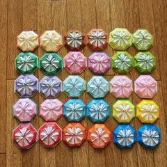 ハンドメイド　折り紙　ミニメダル　30個セット　13