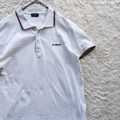 ✨美品✨ DIESEL ディーゼル　白ポロシャツL