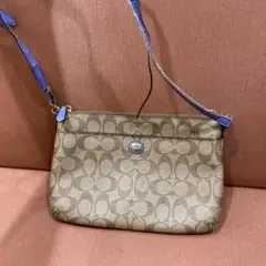COACH コーチ シグネチャー ショルダーバッグ 小物入れ レディース 人気