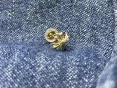 ピアス クロス K18