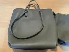 DIANA トートバッグ パイソン柄