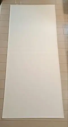 ビニールレザー 生地 ハギレ ホワイト ①