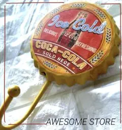 AWESOME STORE オーサムストア／コカコーラ★ハンガーフック