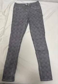 【値下げ】BACKNUMBER スキニーパンツ　チェック