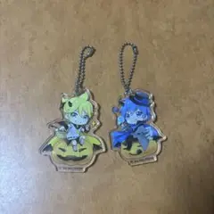 ハロウィン アクリルキーホルダー2体セット ボーカロイド（カイト，レン）