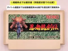 即購入不可(30-5)ファミコン FC 忍者龍剣伝
