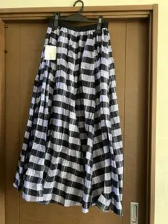 lrdr ロングチェックスカート