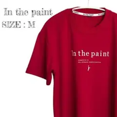 In the paint インザペイント　赤 Tシャツ Mサイズ