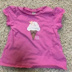 petit main アイスクリームTシャツ 110