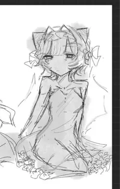 イラスト依頼 アナログ 色紙