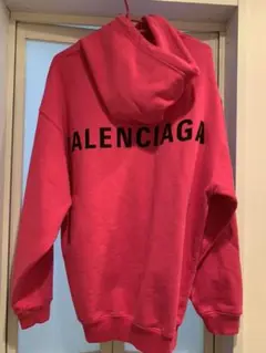 BALENCIAGA ピンク パーカー