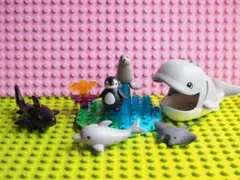 海の生き物セット　アンパンマンブロックラボ レゴデュプロ互換品
