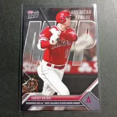大谷翔平 2023 TOPPS NOW MVP受賞記念カード #OS-16