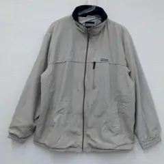 URBAN EXPRESS ジップアップジャケッ トベージュ長袖ナイロンL
