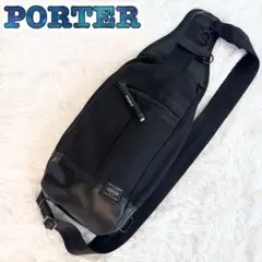 ✨美品✨ ポーター ヒート スリングショルダーバッグ マグライト ブラック