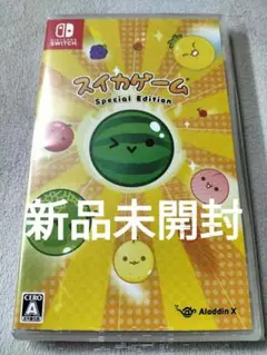 新品 ニンテンドースイッチ ソフト スイカゲーム switch