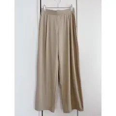 UNIQLO 2024 ウルトラストレッチエアリズムワイドパンツ 丈短め XS