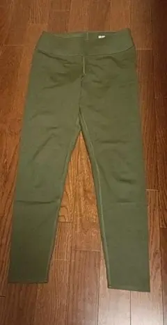 UNIQLO AIRism スパッツ M オリーブ